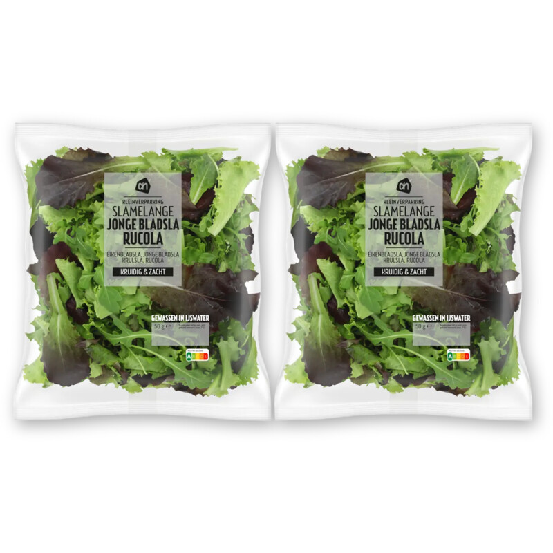 AH Jonge bladsla rucola kleinverpakking 2pk