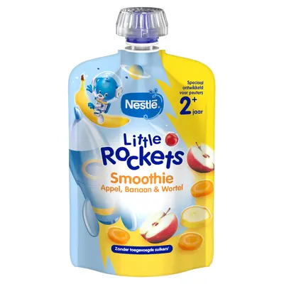 pdp-image-Nestlé Little Rockets Knijpfruit banaan 2+