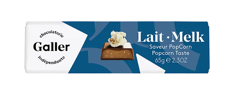 Melk popcorn