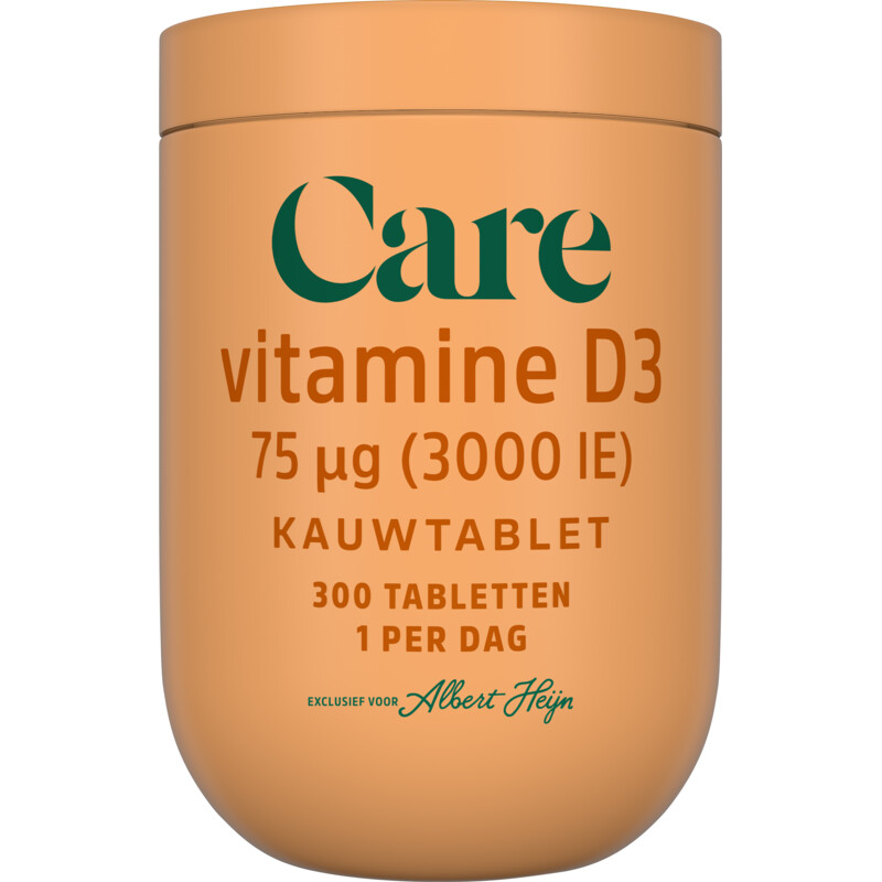 Een afbeelding van Care Vitamine D3 75µg
