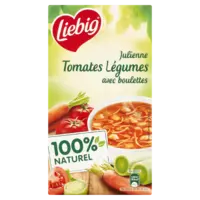 Liebig Tomaten groentensoep met balletjes bel