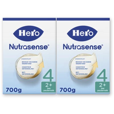 pdp-image-Hero Nutrasense 4 peutermelk vanaf 2 jaar 2-pack