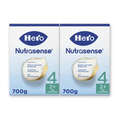 pdp-image-Hero Nutrasense 4 peutermelk vanaf 2 jaar 2-pack