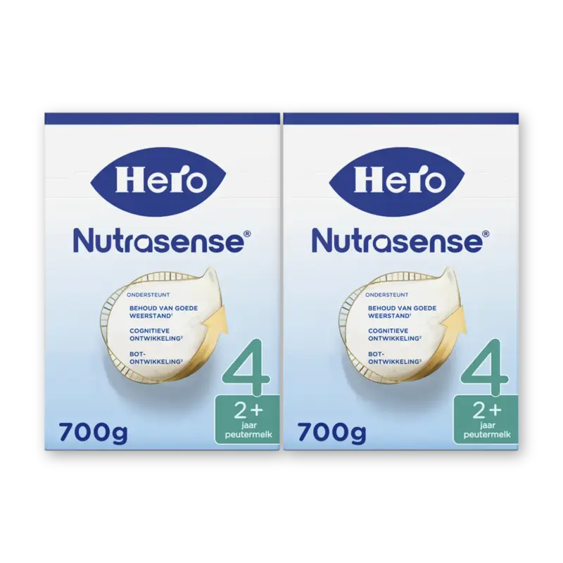 4 peutermelk vanaf 2 jaar 2-pack
