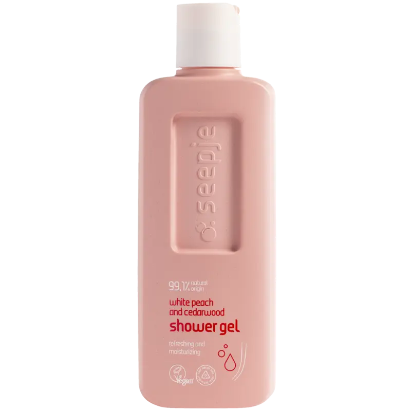 Shower gel white peach and cedarwood