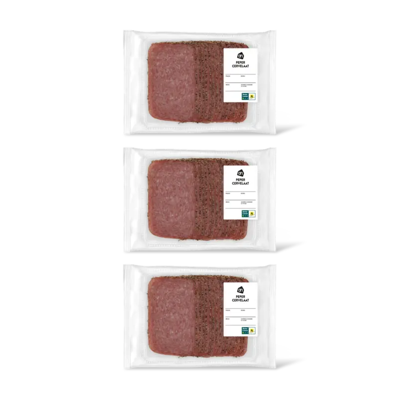AH Pepercervelaat 3-pack