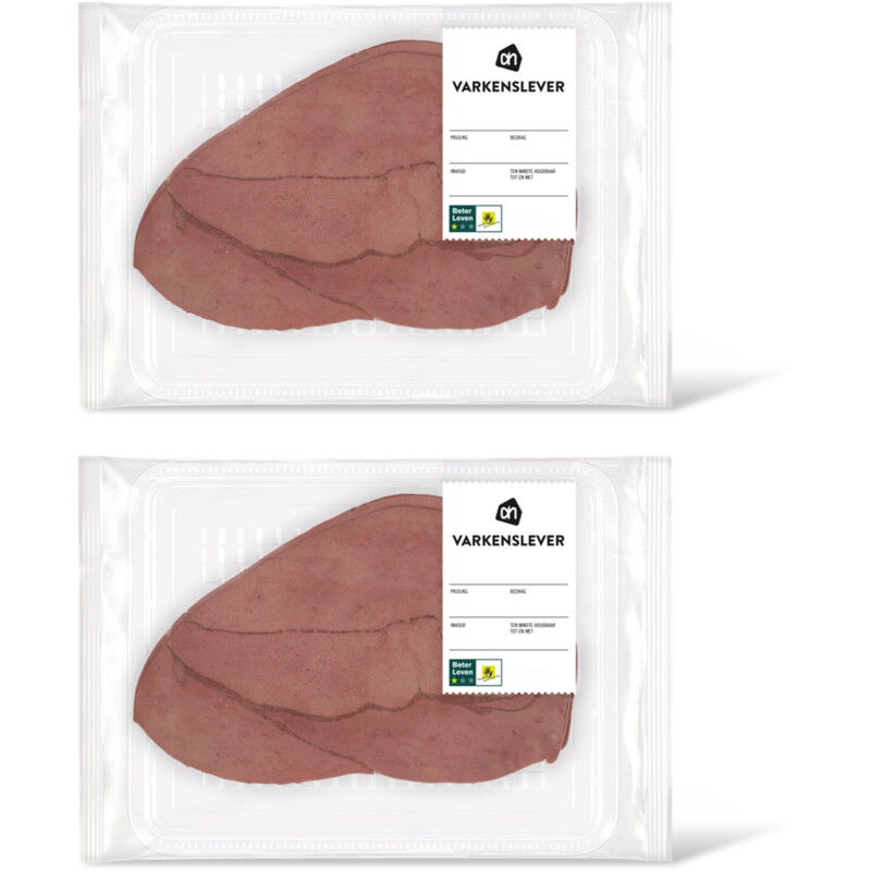 AH Varkenslever 2-pack