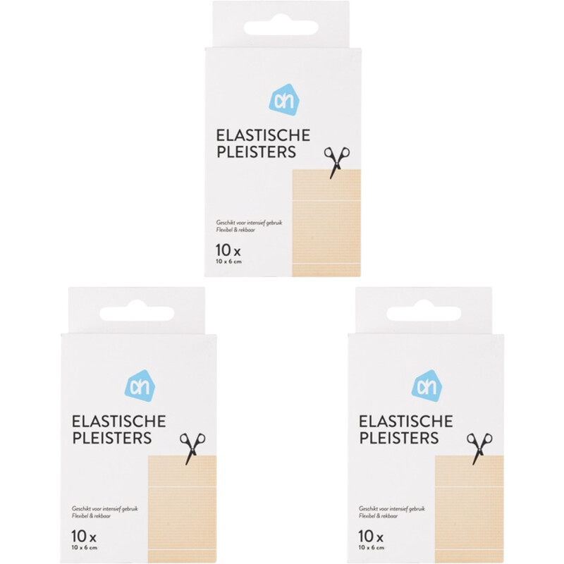 Een afbeelding van AH Elastische pleisters 3-pack