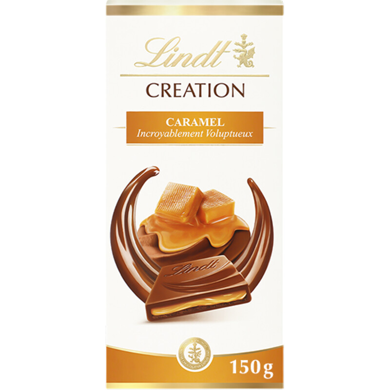 Een afbeelding van Lindt Creation karamel melkchocolade