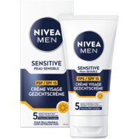 Een afbeelding van NIVEA Men sensitive spf 15 gezichtscreme