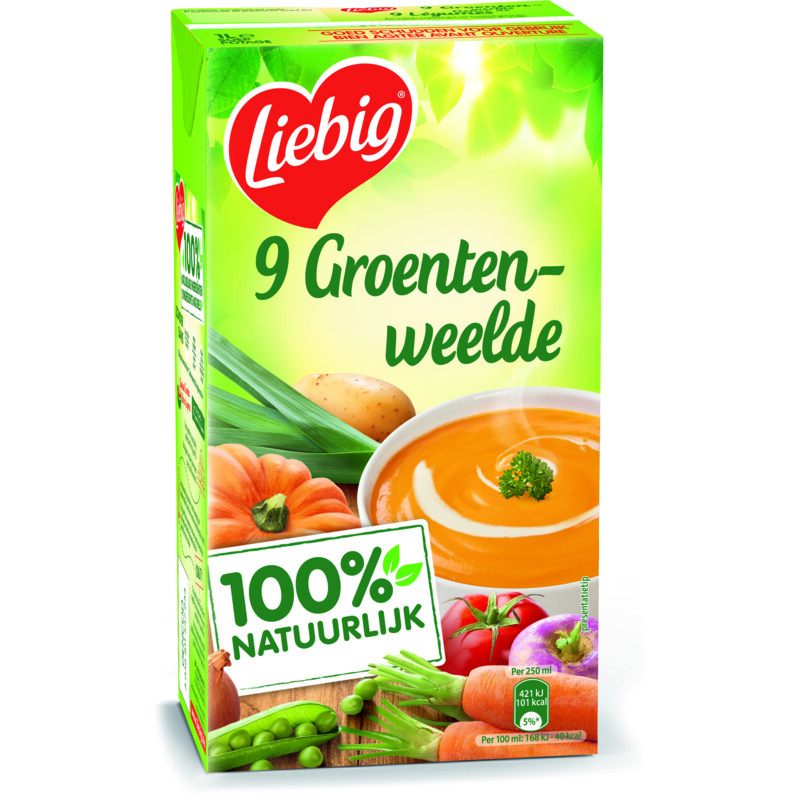 Een afbeelding van Liebig 9 Groenteweelde soep bel