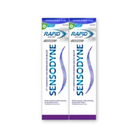 Sensodyne Rapid relief whitening tandpasta 2-pack