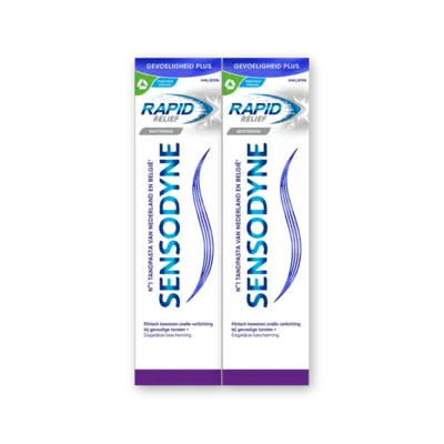 pdp-image-Sensodyne Rapid relief whitening tandpasta 2-pack