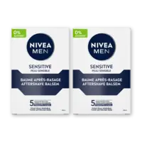 NIVEA Men sensitive after shave balsem 2-pack