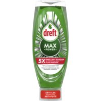 Een afbeelding van Dreft Max power vloeibaar afwasmiddel original