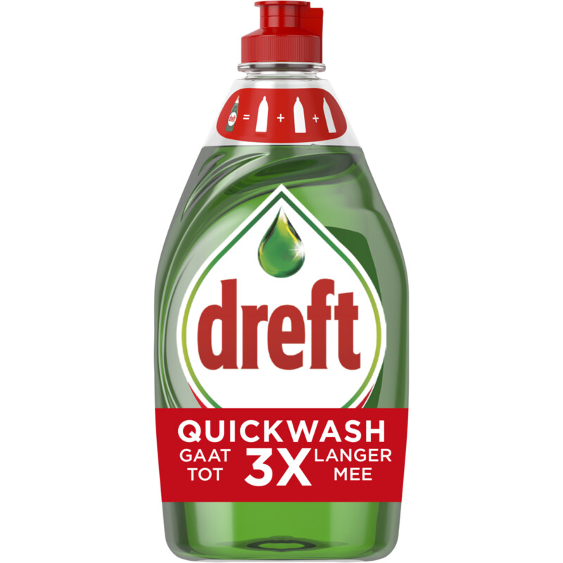 Een afbeelding van Dreft Afwasmiddel platinum quick wash original