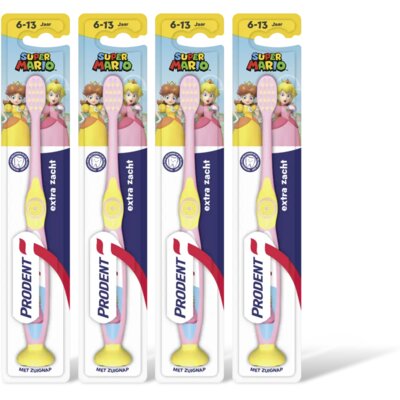 pdp-image-Prodent Tandenborstel super mario jr 6-12 4-pack