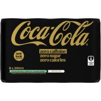 Een afbeelding van Coca-Cola Zero no caffeine 8-pack bel