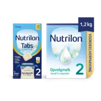 Nutrilon Tabs 2 + Opvolgmelk 2 pakket.