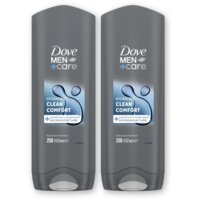 Dove Men+care clean comfort douchegel 2-pack