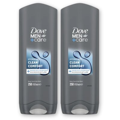pdp-image-Dove Men+care clean comfort douchegel 2-pack