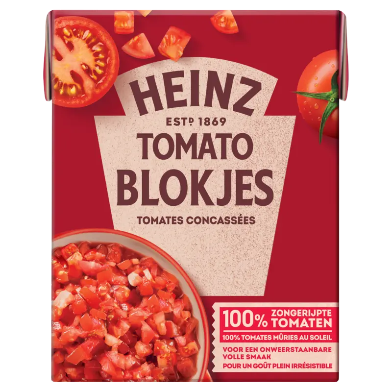 Heinz Tomaten blokjes naturel