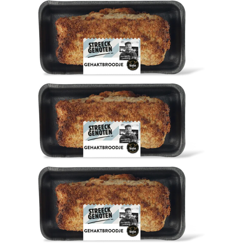 Streeckgenoten Gehaktbroodje 3-pack