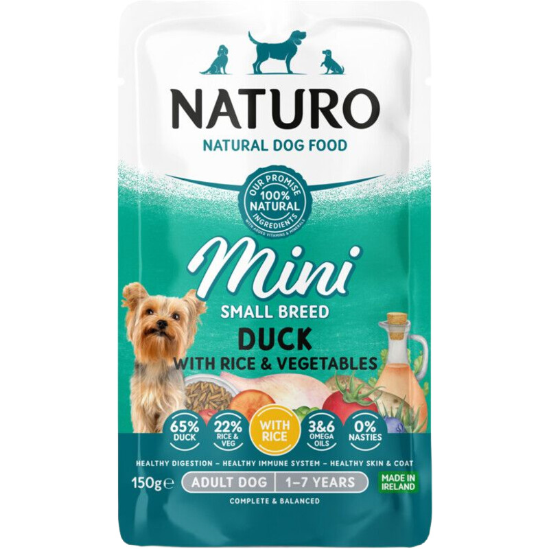 Een afbeelding van Sample Naturo Adult mini duck & rice