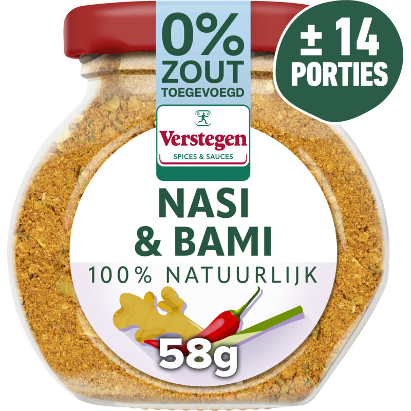 Verstegen Nasi & bami kruidenmix