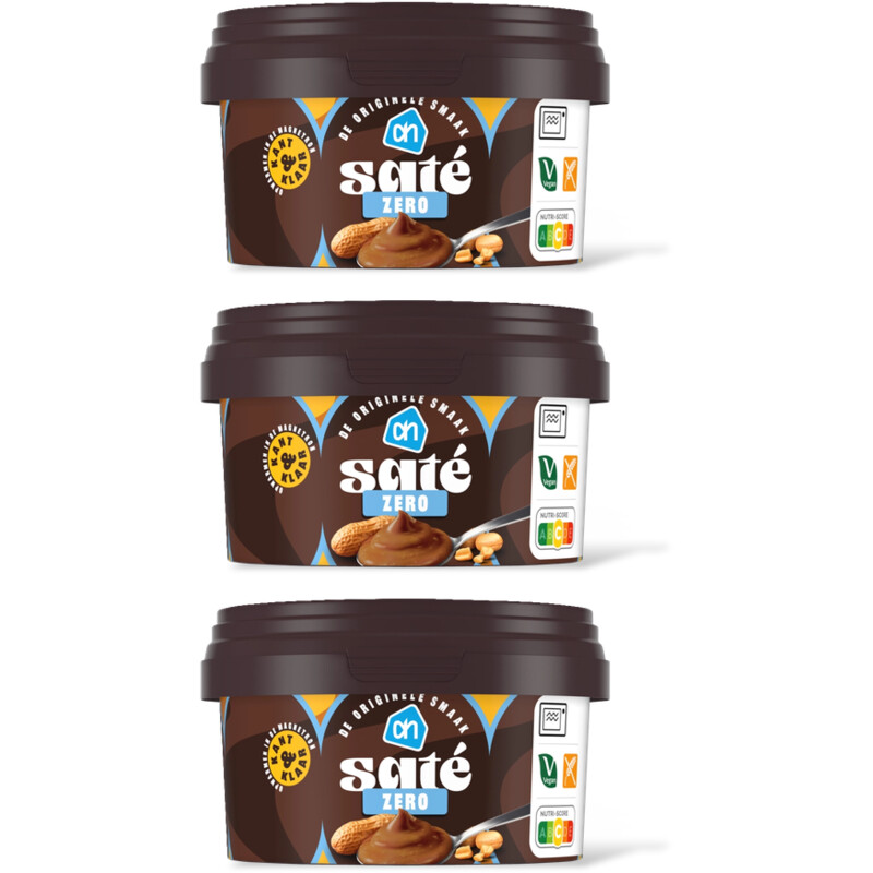 AH Sate saus zero 3-pack