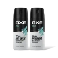 Axe Apollo deodorant bodyspray 2-pack