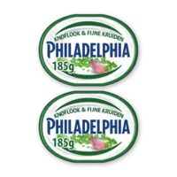 Philadelphia Knoflook & Kruiden 2-pack
