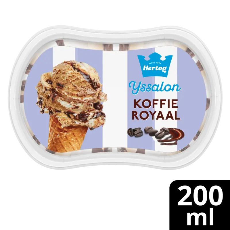 Hertog Ijssalon mini koffie royaal