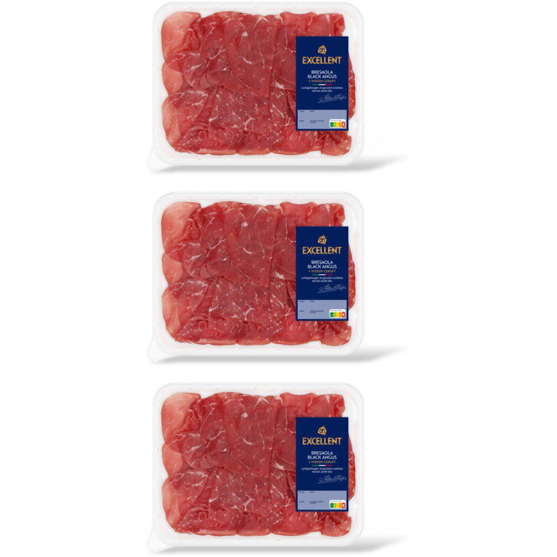 AH Excellent Bresaola black angus 3-pack