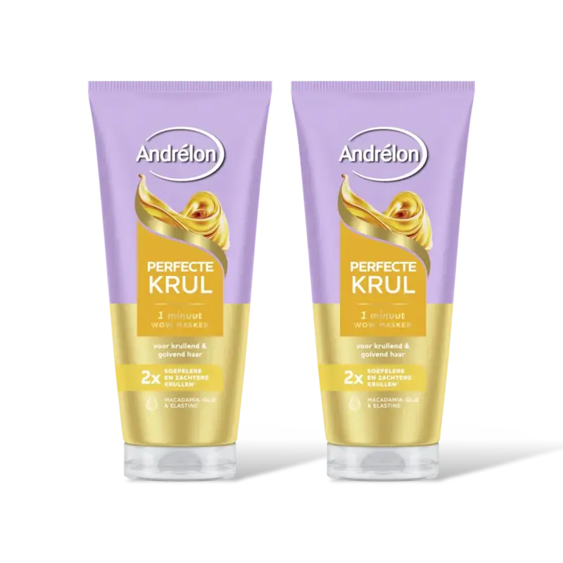 Andrélon Perfecte krul 1 min masker 2-pack