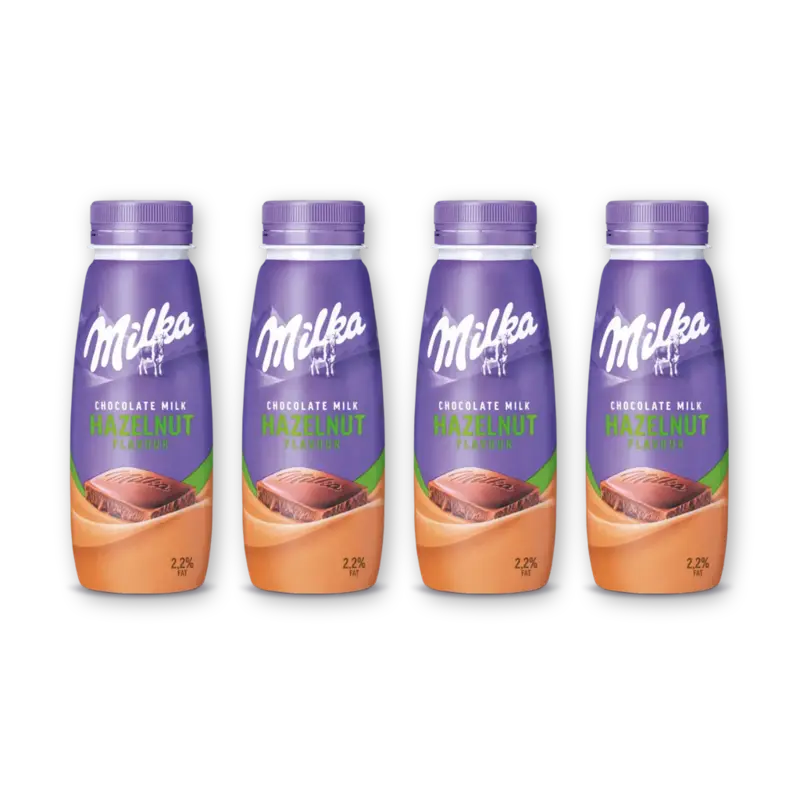 Chocolademelk hazelnoot 4-pack