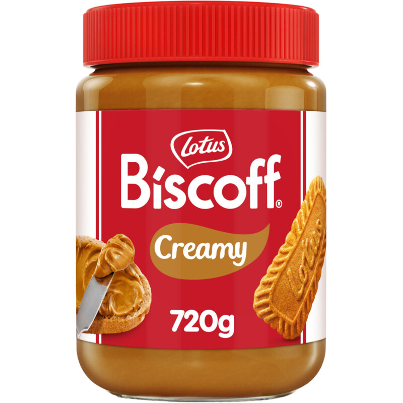 Een afbeelding van Lotus Biscoff Speculoos pasta creamy