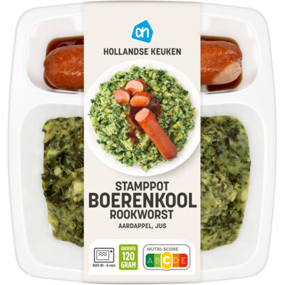 pdp-image-AH Hollandse stamppot boerenkool rookworst