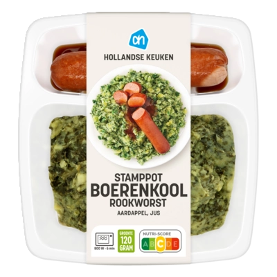 pdp-image-AH Hollandse stamppot boerenkool rookworst