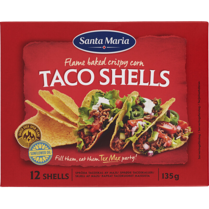 Een afbeelding van Santa Maria Taco schelpen