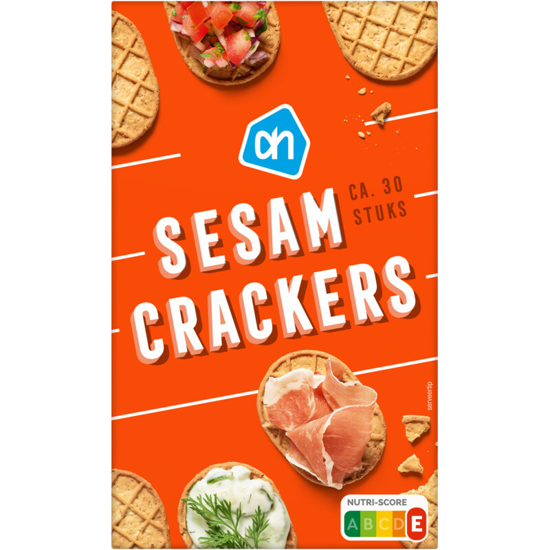 Een afbeelding van AH Sesam crackers