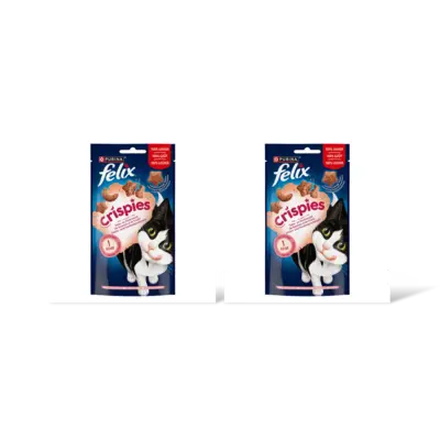 pdp-image-Felix Crispies zalm- & forelsmaak katsnack 2pk