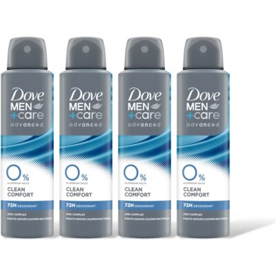 pdp-image-Dove Men+care extra fresh 0% deodorant 4-pack