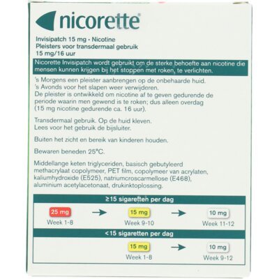 pdp-image-Nicorette Nicotine invisipatch pleister 15mg