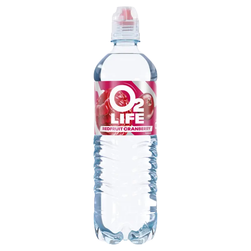 Mineraalwater red fruit cranberry