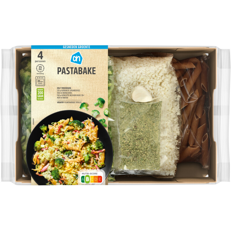 Een afbeelding van AH Gesneden verspakket pastabake
