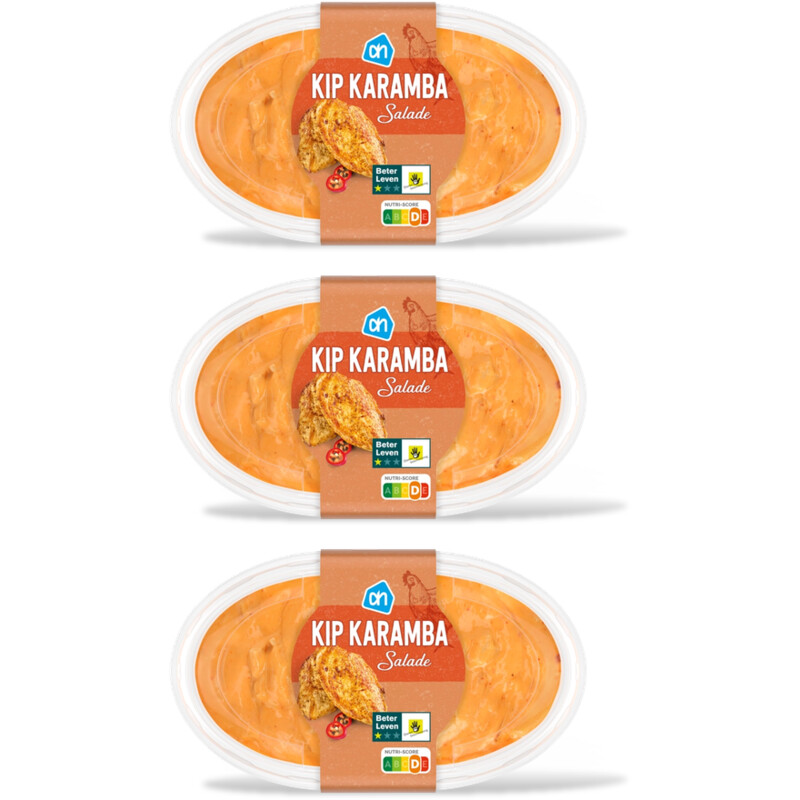 AH Kip karamba salade 3-pack