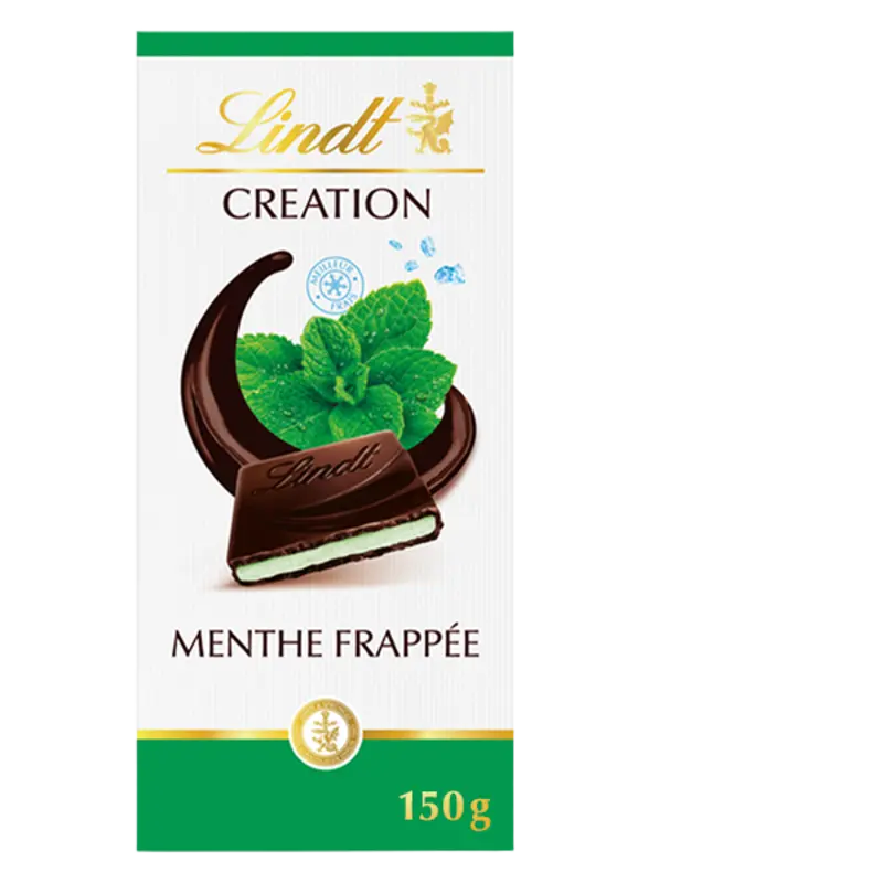 Lindt Creation frisse munt pure chocolade