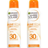 Een afbeelding van Ambre Solaire Dry mist spray spf30 2-pack