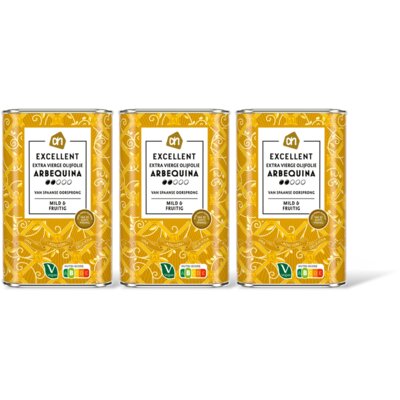 pdp-image-AH Excellent Extra vierge olijfolie arbequina 3-pack